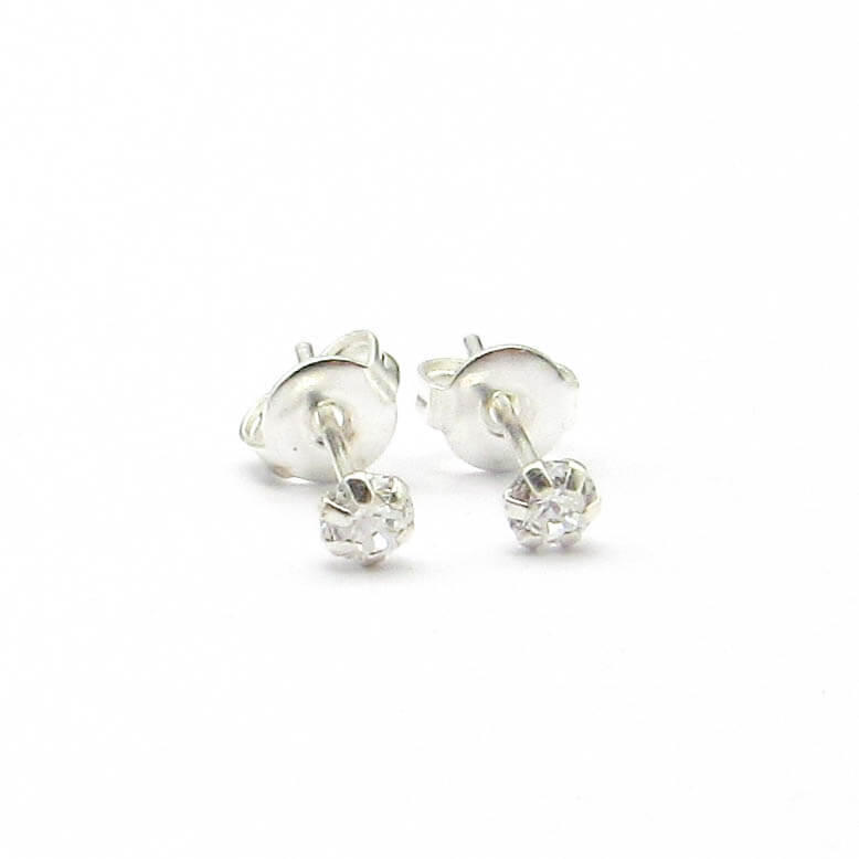 AROS GRIFAS CUBIC 3MM /PLATA