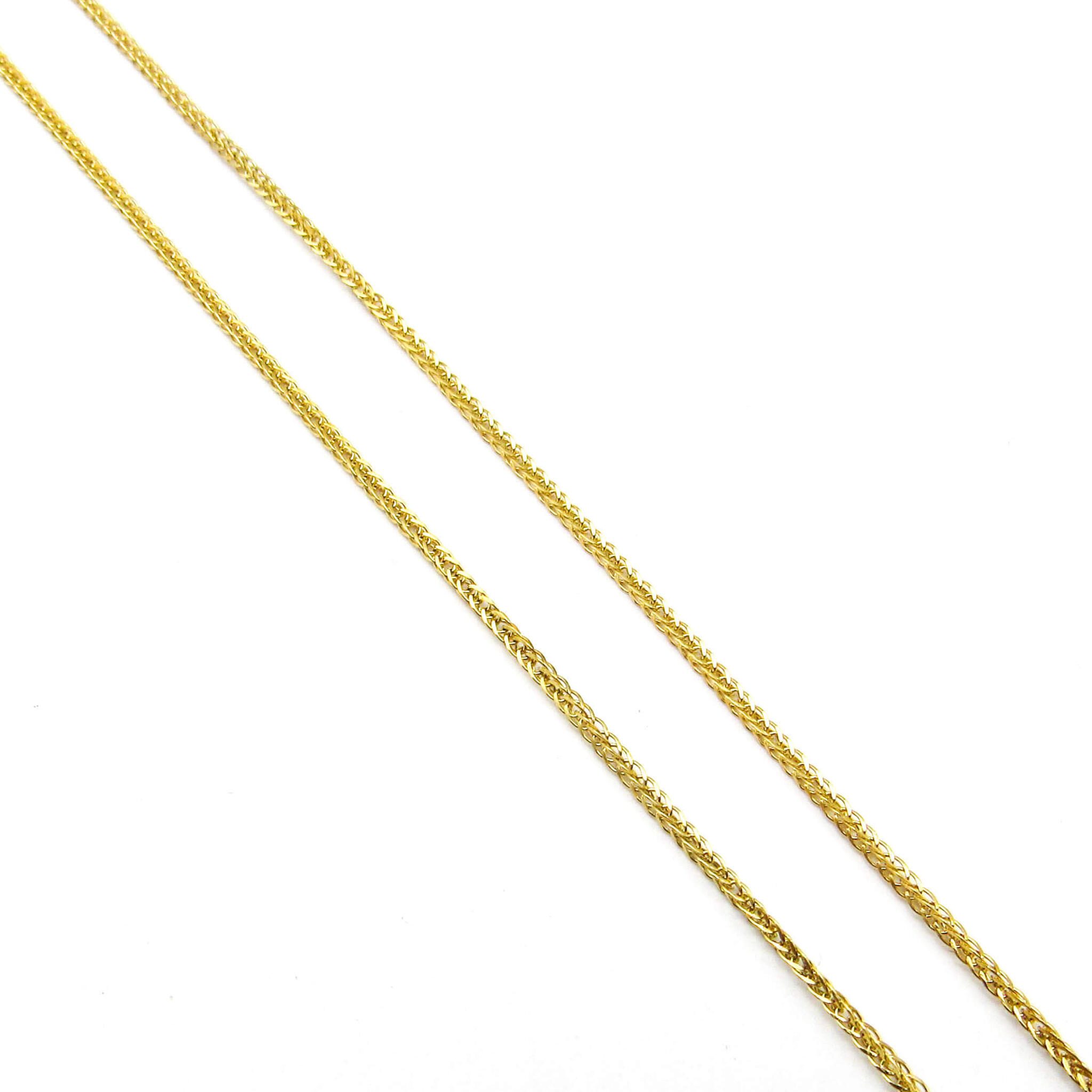 CADENA CORDÓN 45 CM / ACERO DORADO