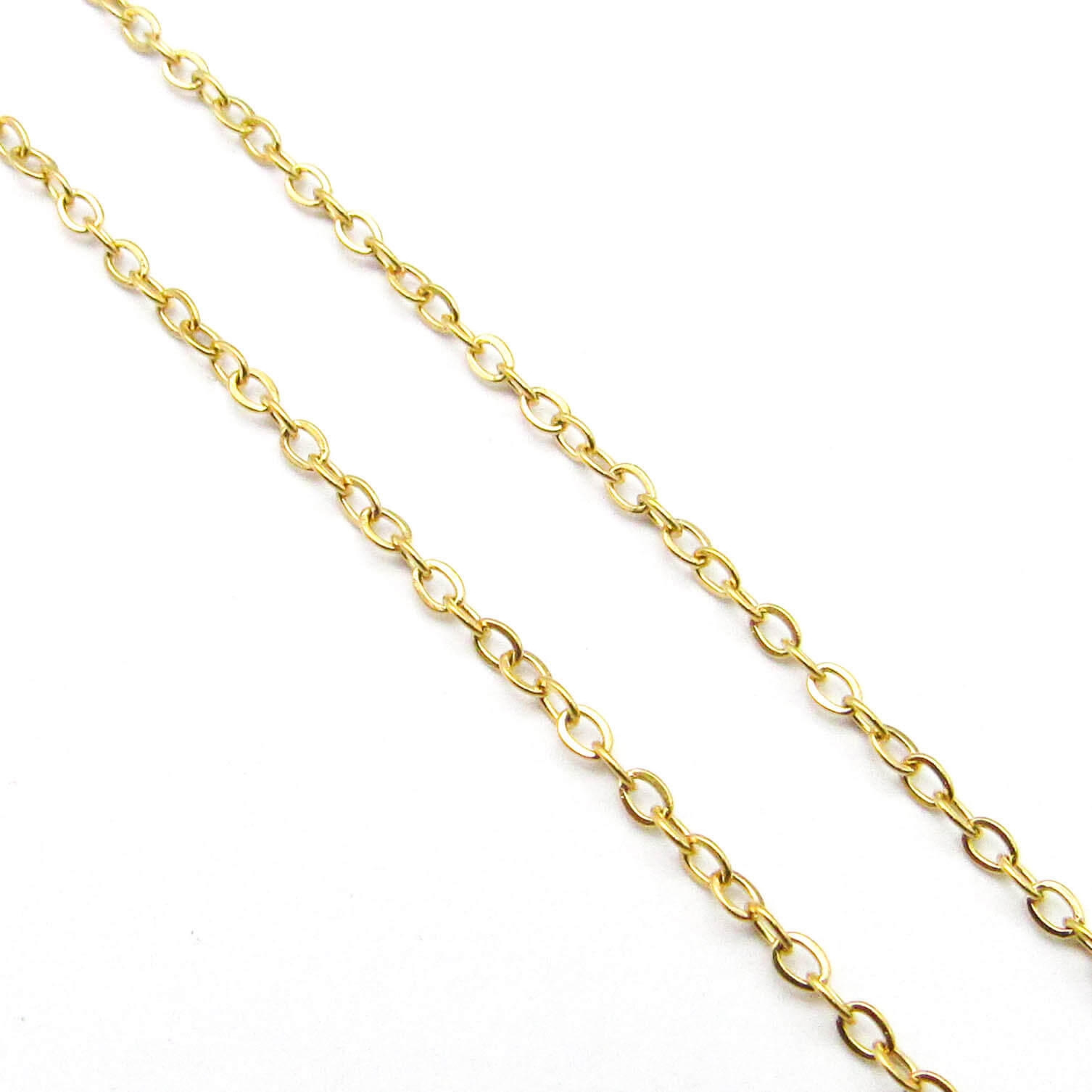 CADENA FORCET 45 CM / ACERO DORADO