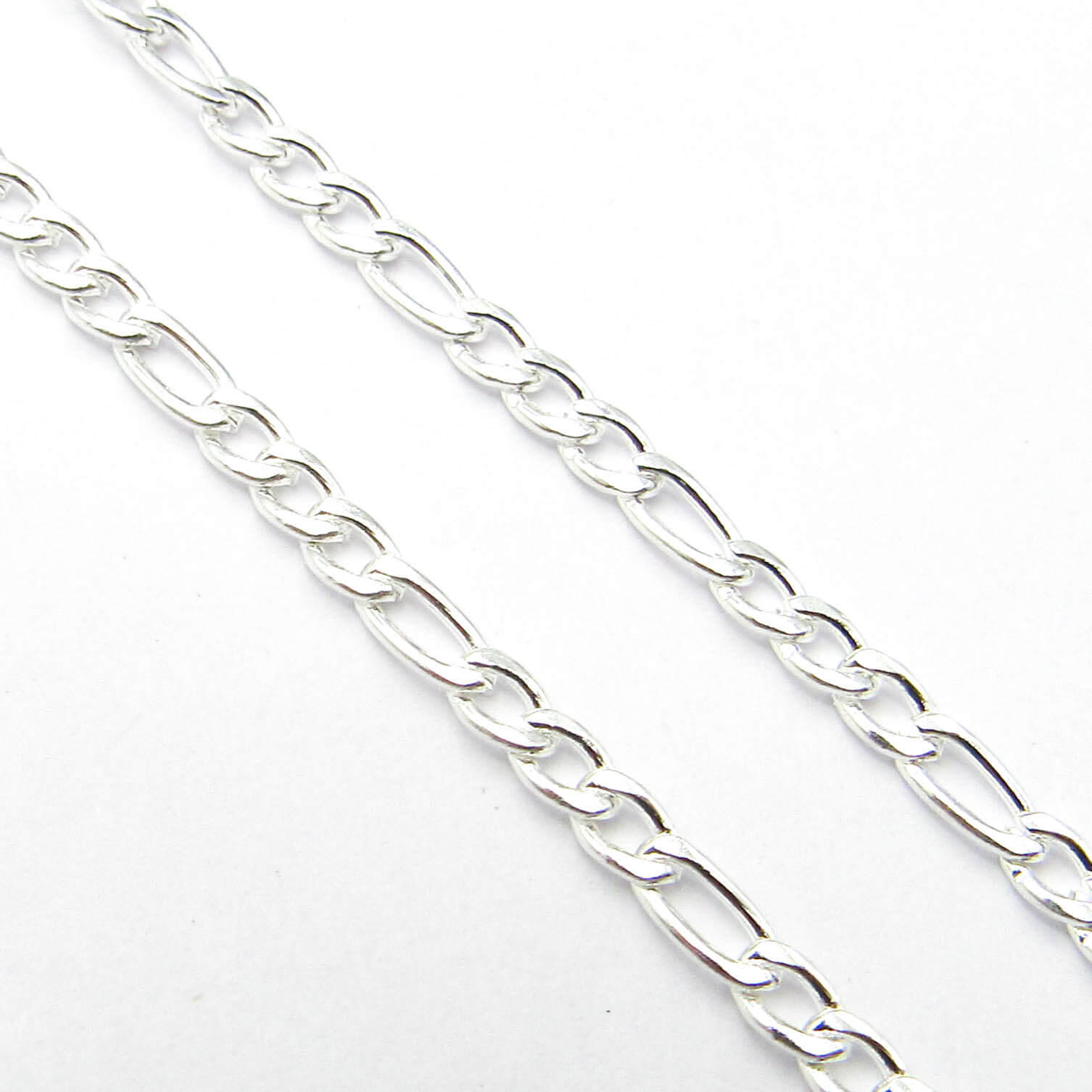 CADENA FORCET 3*1 ALARGUE 35CM / ACERO BLANCO