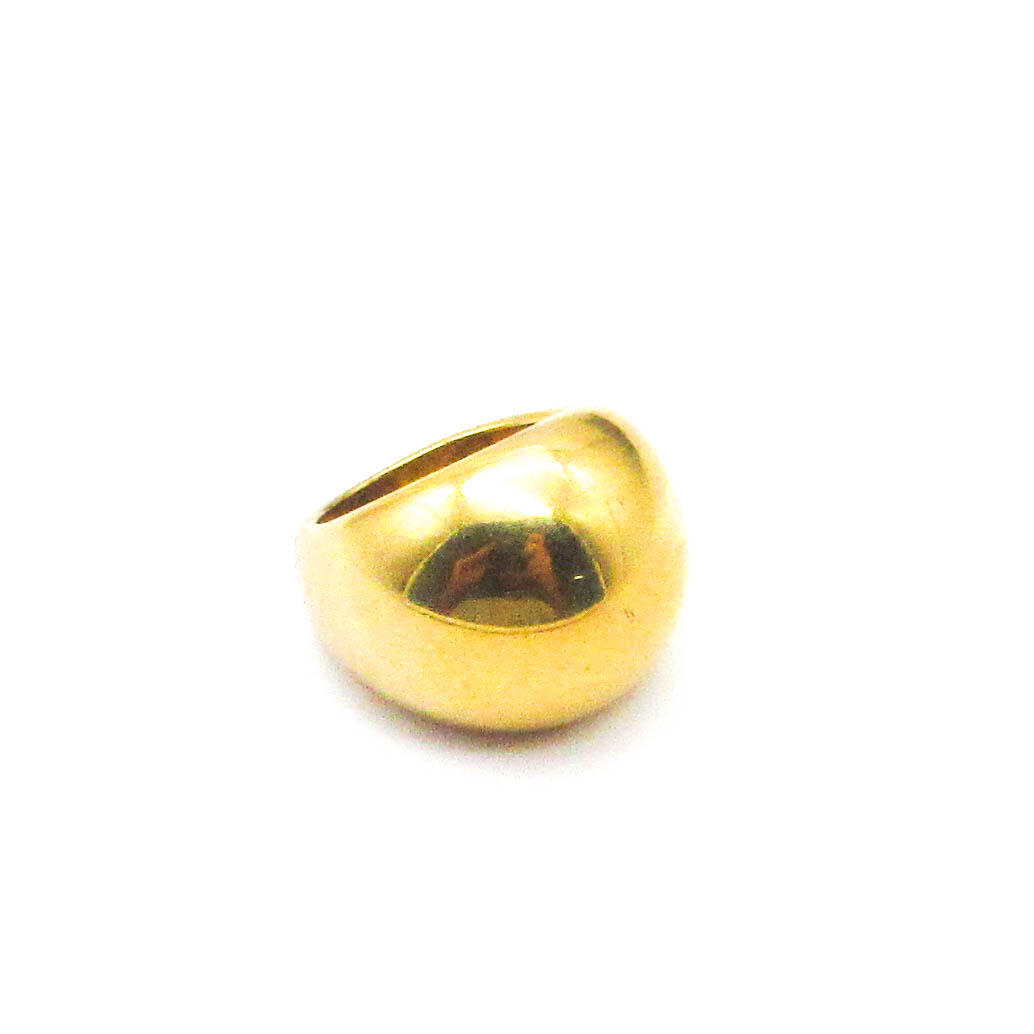ANILLO BOMBE / ACERO DORADO