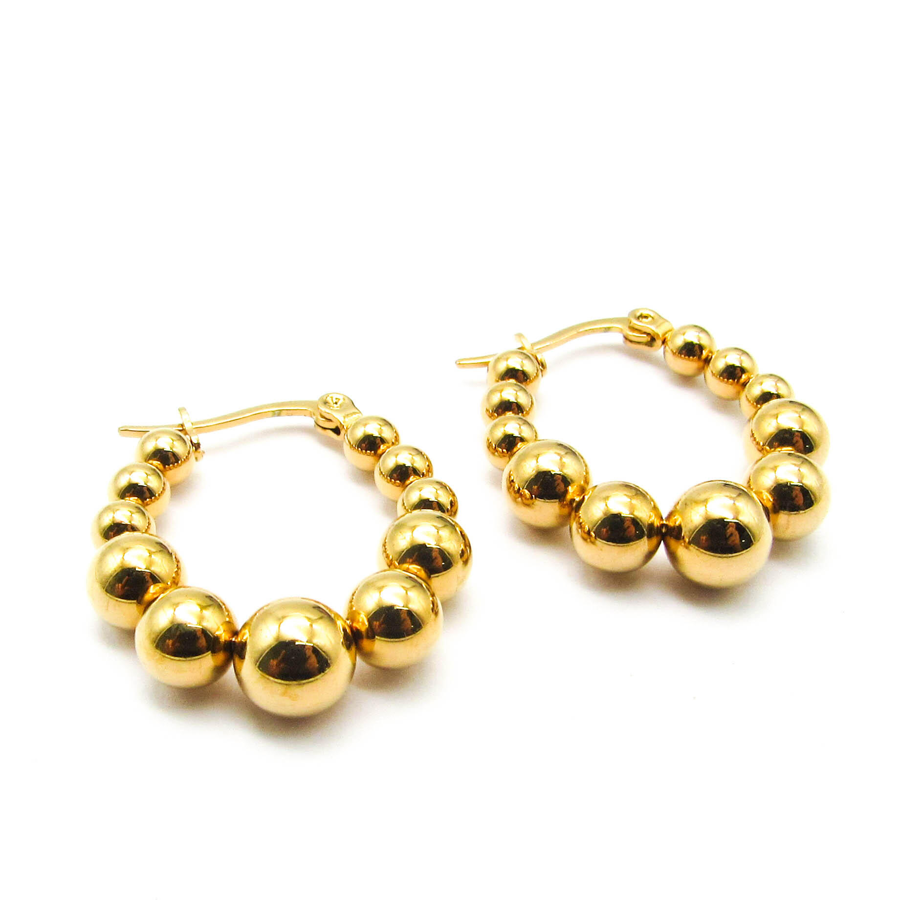 AROS PASANTE BOLAS / ACERO DORADO