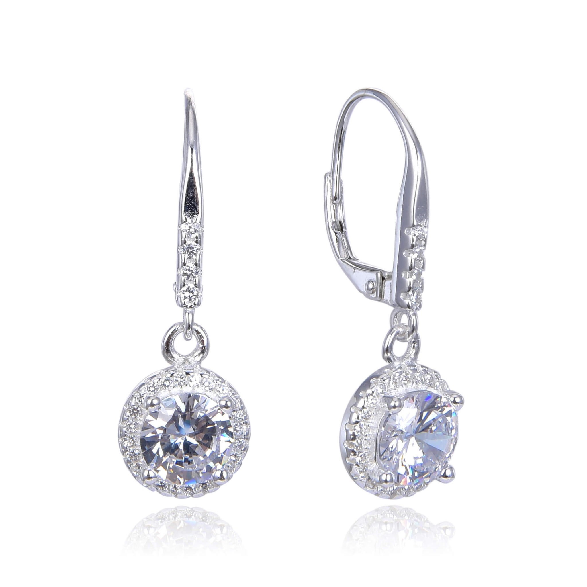 AROS ARGOLLA REDONDO CUBIC / PLATA