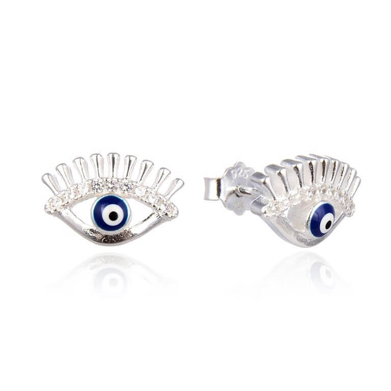 ARO PASANTE OJO TURCO CUBIC / PLATA