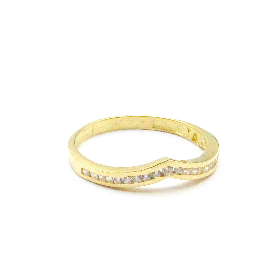 ANILLO 1/2 SINFIN V CUBICS 3655 /O.AMARILLO