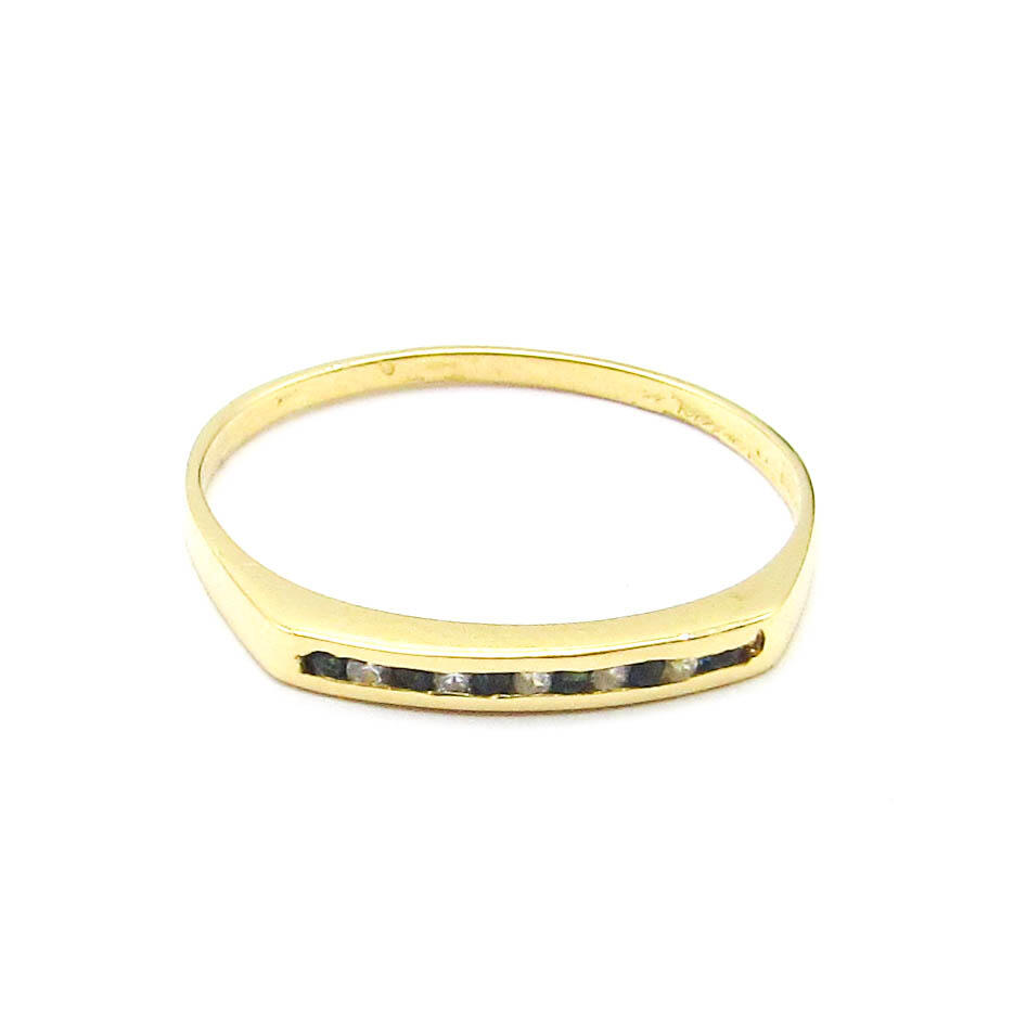 ANILLO FRENTE CUBICS COMBINADOS 3566 /O.AMARILLO