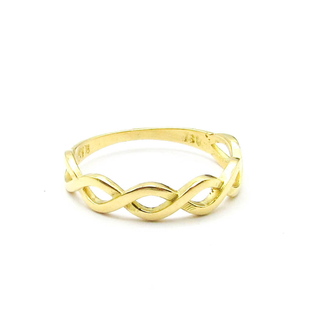 ANILLO INFINITOS 1611 /O.AMARILLO
