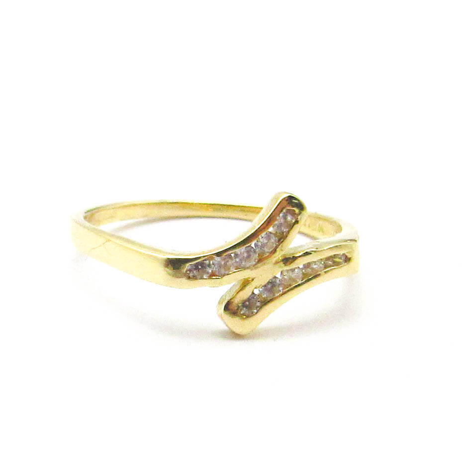 ANILLO ESCALONADO CUBICS 3585 /O.AMARILLO