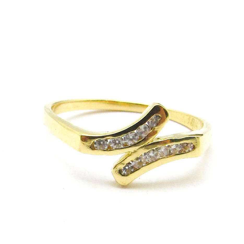 ANILLO ESCALONADO CUBICS 3585 /O.AMARILLO