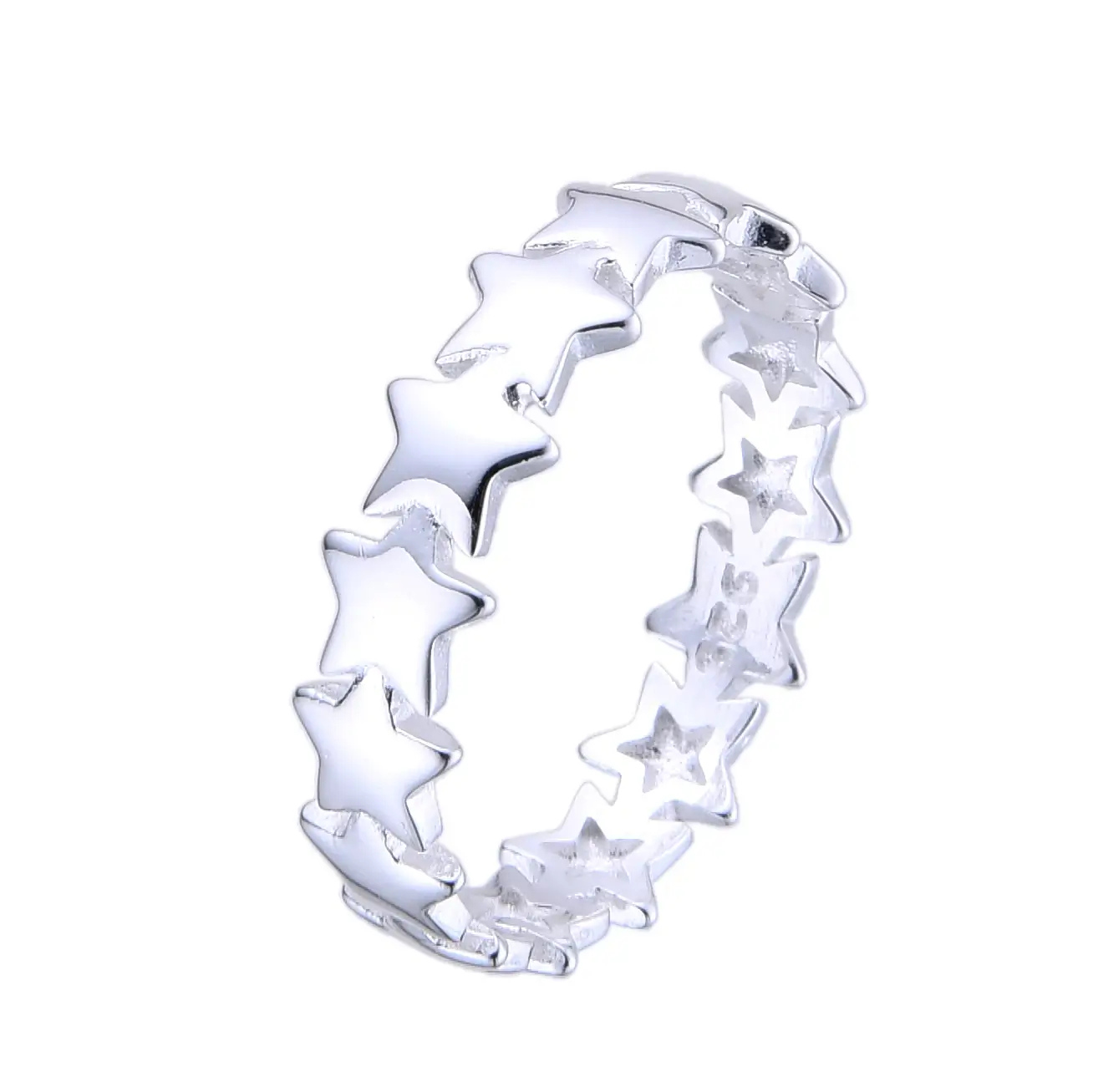 ANILLO ESTRELLAS / PLATA