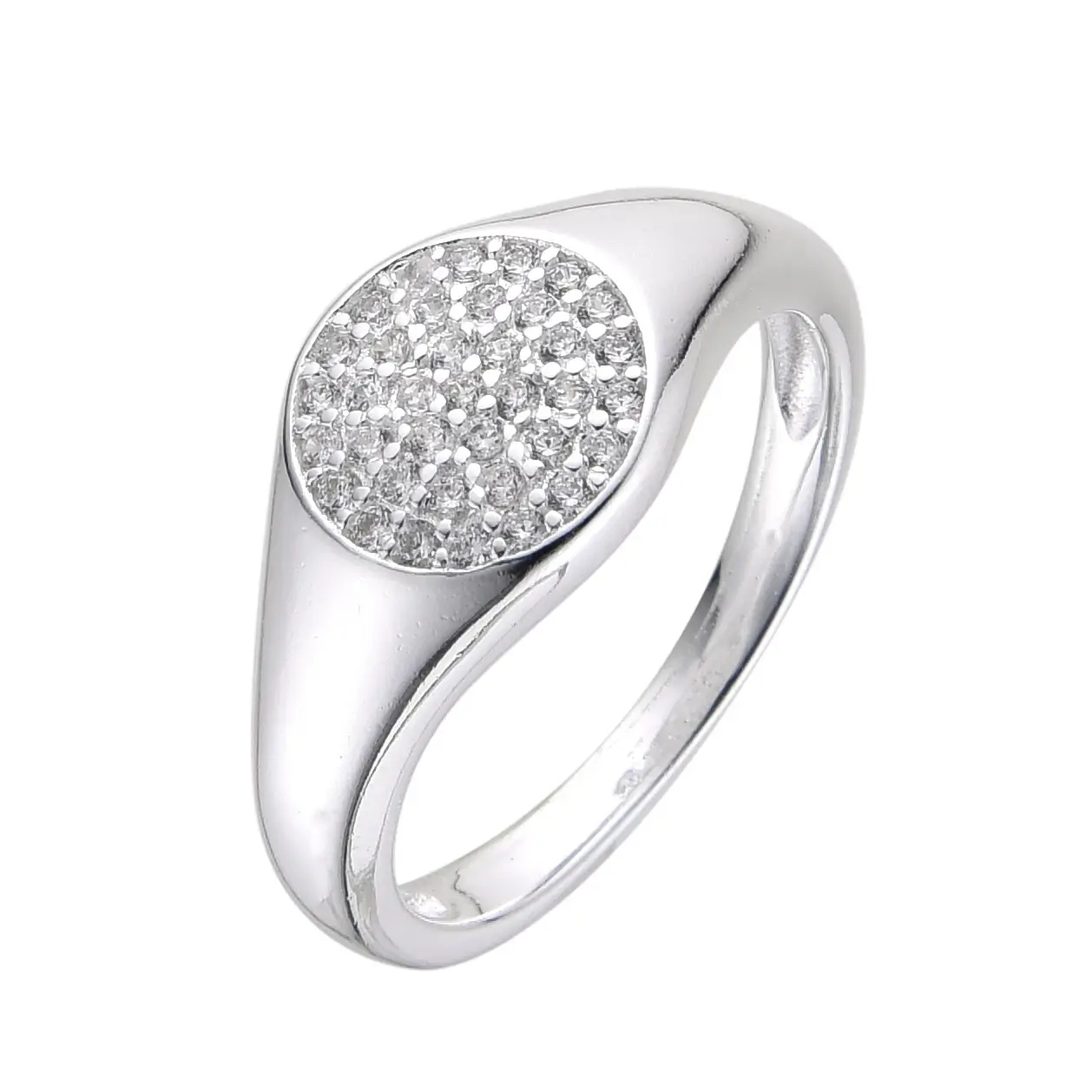 ANILLO CIRCULO CUBIC / PLATA