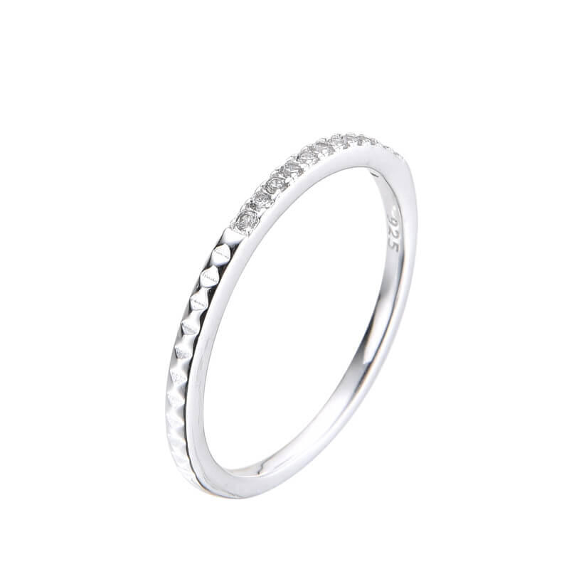 ANILLO SIN FIN CUBIC / PLATA