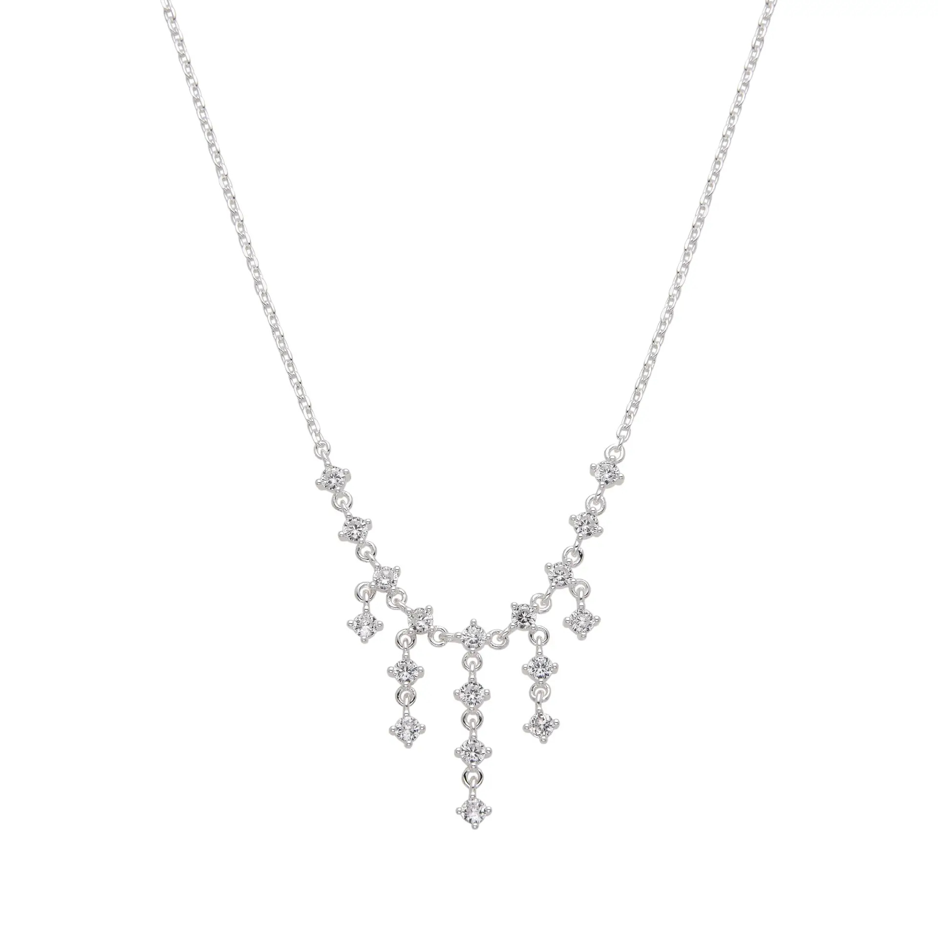 CONJUNTO PUNTOS DE LUZ CUBIC / PLATA