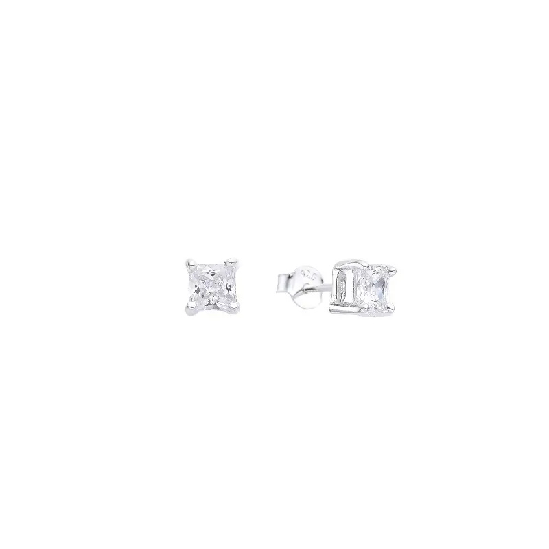 AROS CUADRADO CUBIC / PLATA