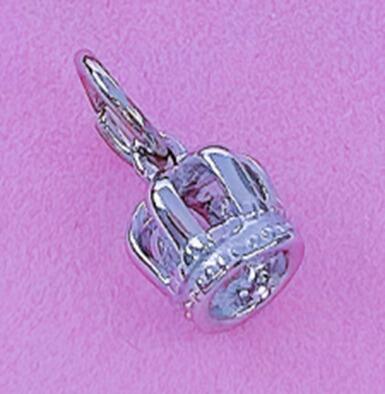 DIJE CHARM CORONA / ACERO 