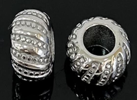 DIJE CHARM BOLITAS / ACERO 