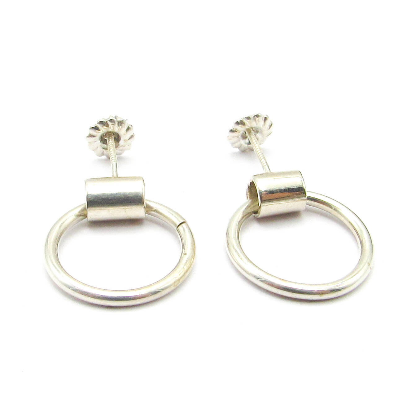 AROS RUEDA COLGANTE  /PLATA
