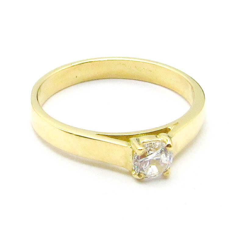 ANILLO SOLITARIO 841 /O.AMARILLO