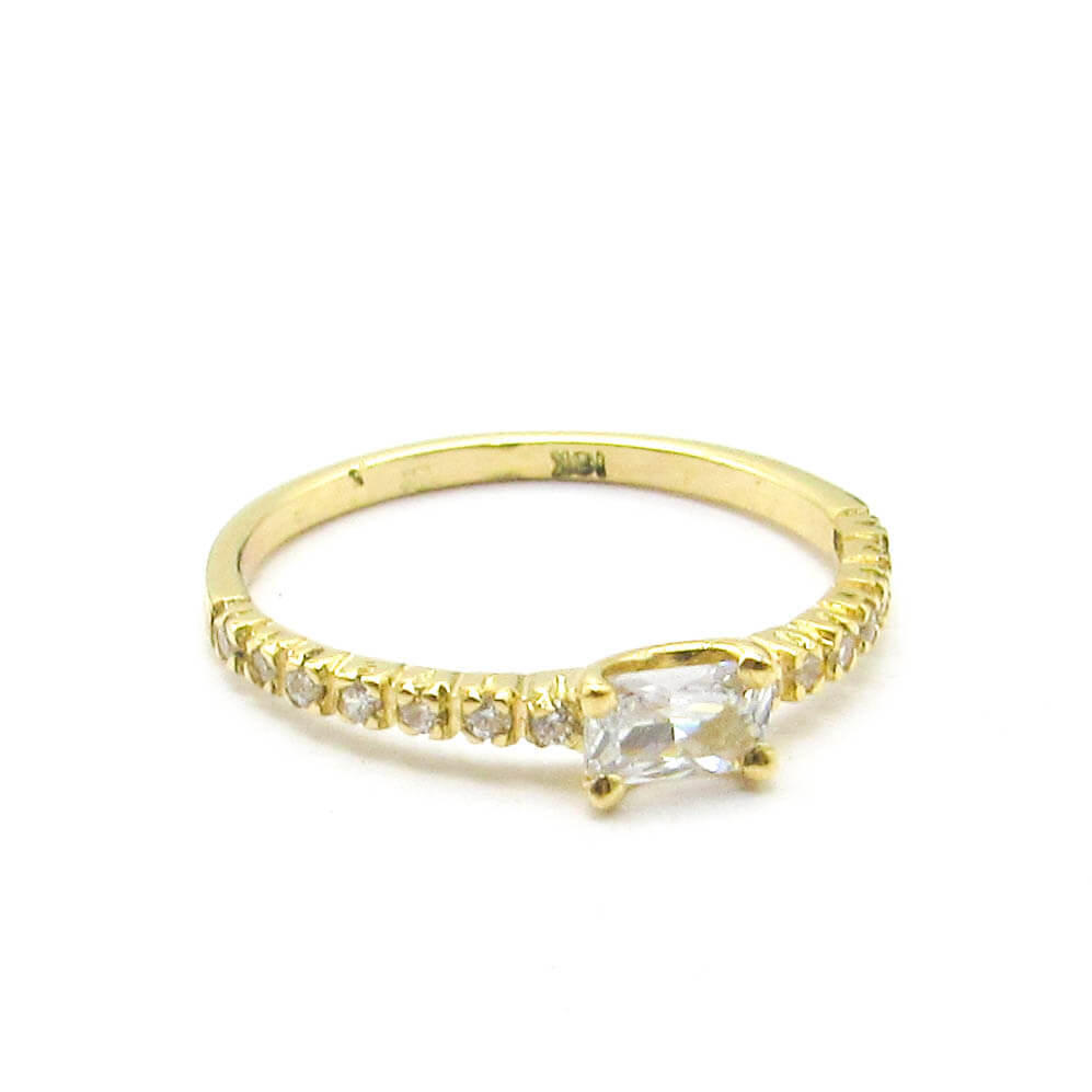 ANILLO CENTRO GRIFAS CUBICS 919 /O.AMARILLO