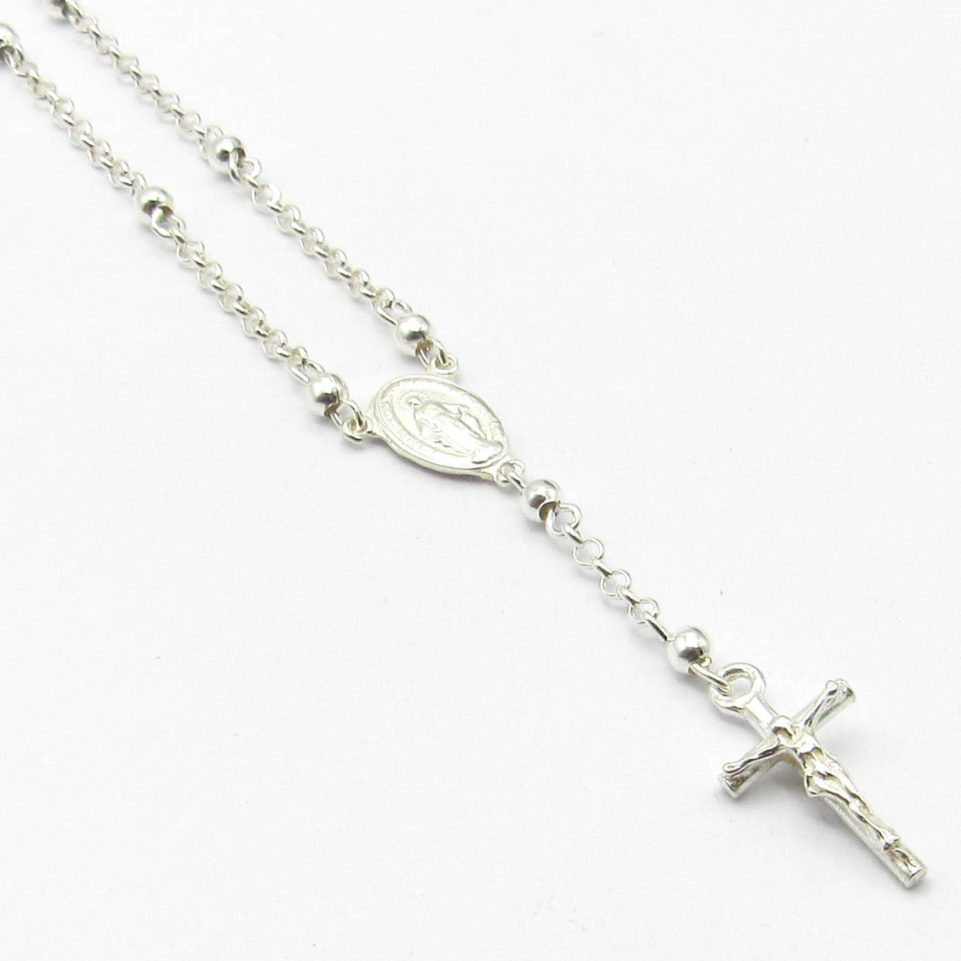 DENARIO ROLO BOLA 3MM 50CM /PLATADENARIO ROLO N°15 50CM /PLATA