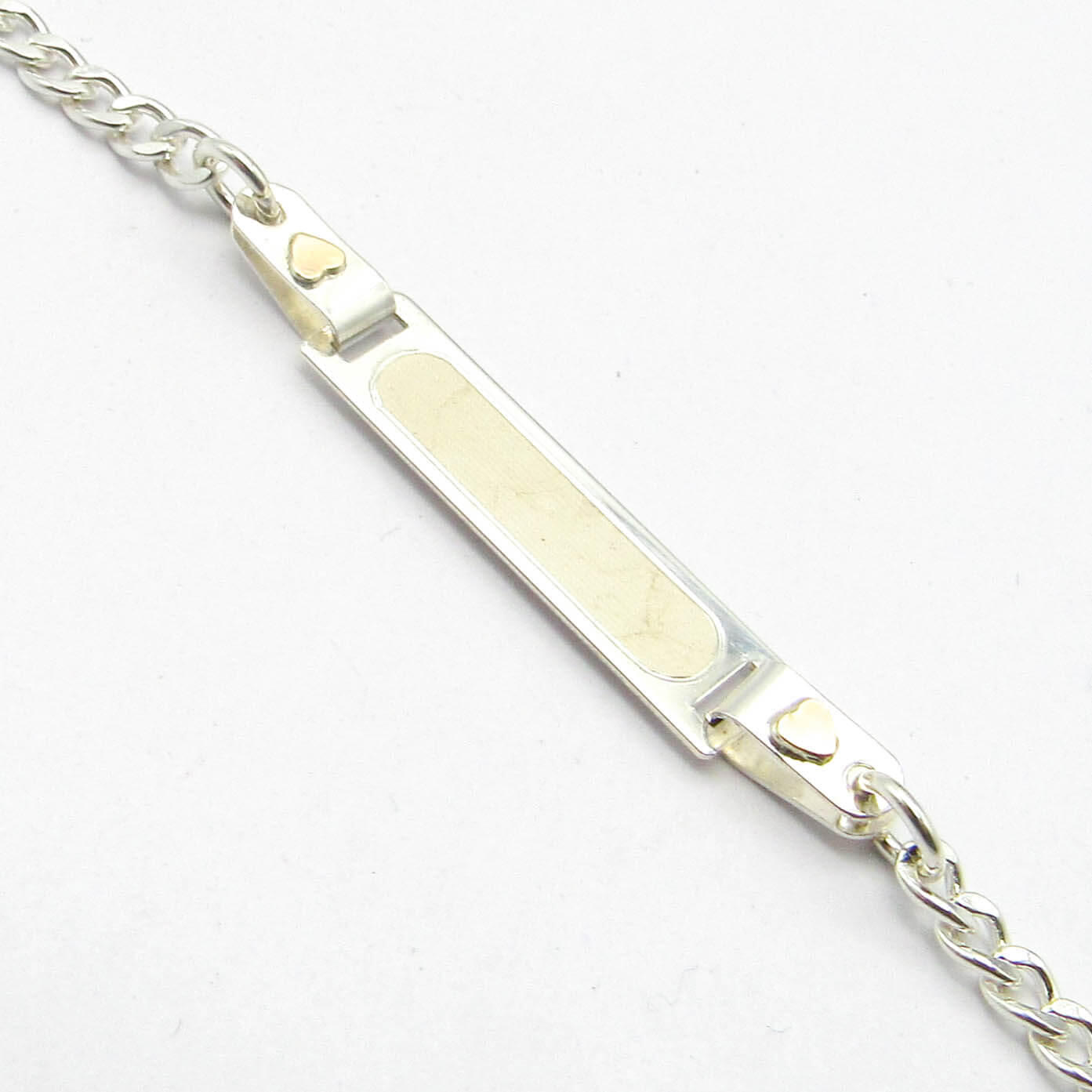 PULSERA.GROUMET IDENTIDAD 15,5CM  /PLATA