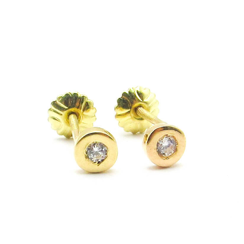 AROS CUBIC VIROLA 4MM 3096 /O.AMARILLO