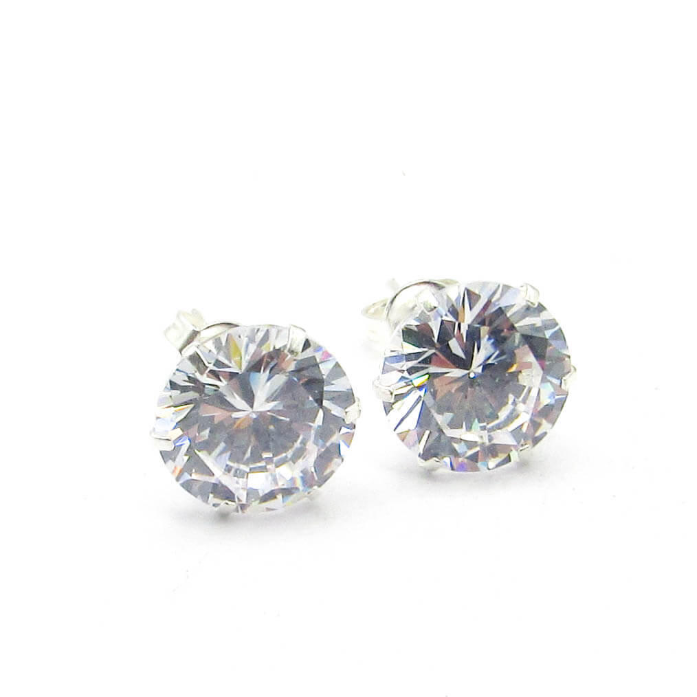 AROS GRIFAS CUBIC 10MM /PLATA