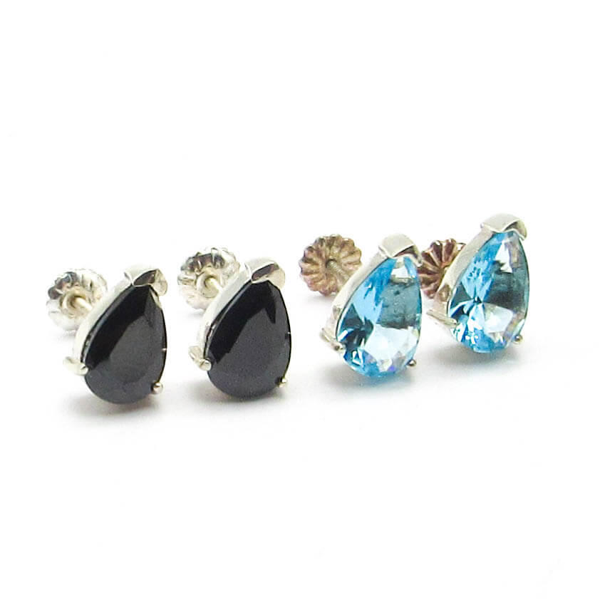 AROS CUBIC GOTA /PLATA 