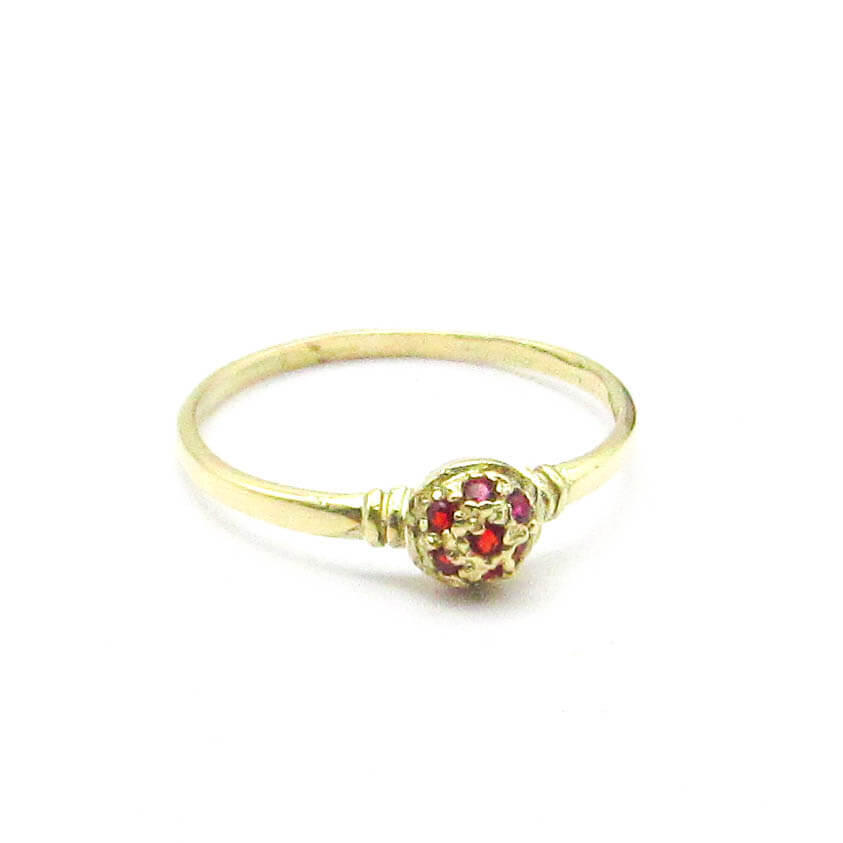 ANILLO FRUTILLA /O.AMARILLO