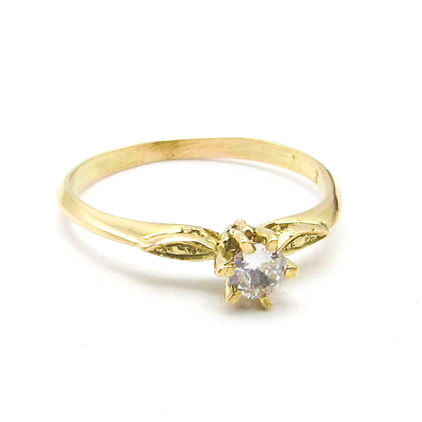 ANILLO SOLITARIO GRIFAS*6 SSR00 PUENTE /O.ROJO