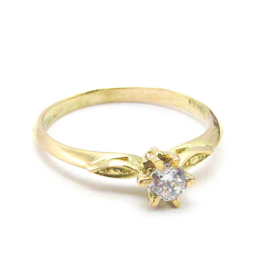 ANILLO SOLITARIO GRIFAS*6 SSR00 PUENTE /O.ROJO