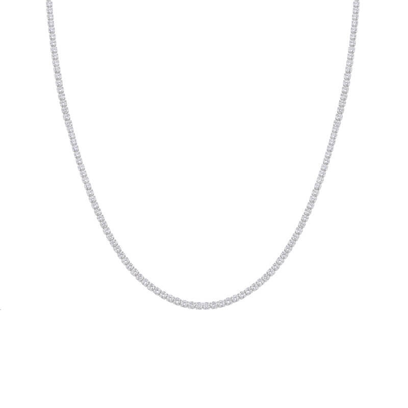 GARGANTILLAS TENNIS 2MM / PLATA