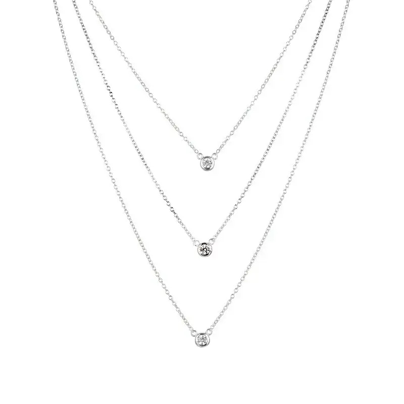 CONJUNTO MULTIHILO PUNTOS DE LUZ CUBIC / PLATA