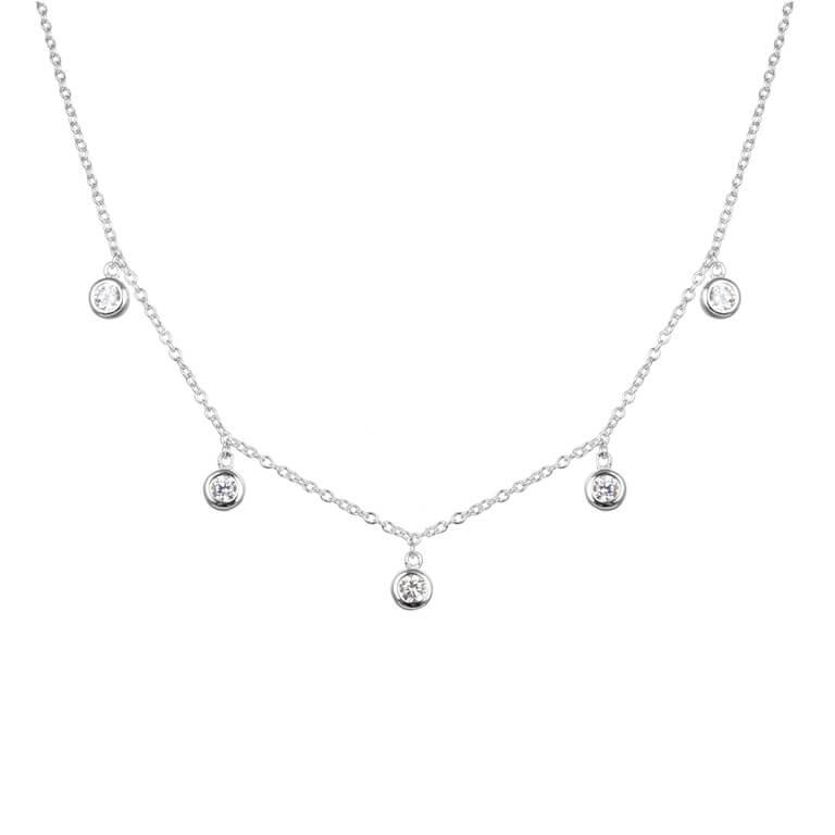 CONJUNTO PUNTOS DE LUZ CUBIC / PLATA
