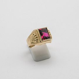 SELLO CORONAS PIEDRA 10x12MM A823 /O.ROJO