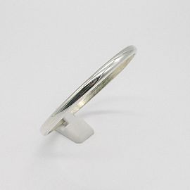 PULSERA.ESCLAVA 1/2 CAÑA 5x60MM /PLATA
