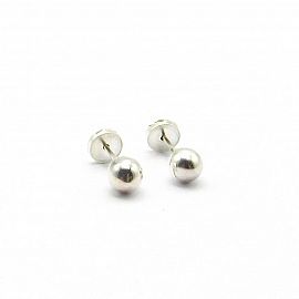 AROS ABRIDOR BOLITA N°4 /PLATA