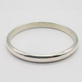 PULSERA.ESCLAVA 1/2 CAÑA 9x65MM /PLATA