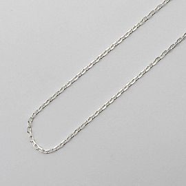 CADENA FORCET CORTO 0.50x60CM /PLATA