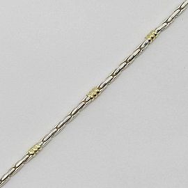 PULSERA PINCET FR 125x18CM /PLATA Y ORO