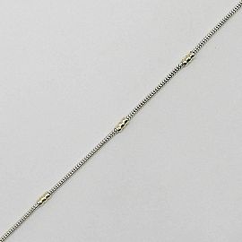 PULSERA CLAPTON VR 50x21CM /PLATA Y ORO