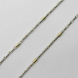 GARGANTILLA PINCET FR 125x45CM /PLATA Y ORO