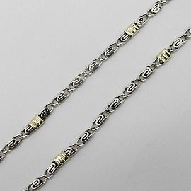 GARGANTILLA CARACOL 80x55CM /PLATA Y ORO