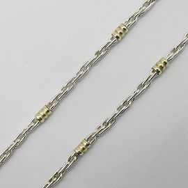 GARGANTILLA TOURBILLON 100x55CM /PLATA Y ORO