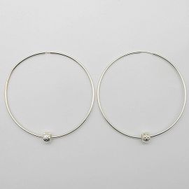 AROS ARGOLLA 68MM PASANTE FLOR /PLATA