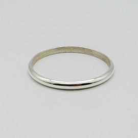 PULSERA.ESCLAVA 1/2 CAÑA 7x70MM /PLATA