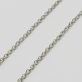 CADENA ROLO 0.30x40CM /PLATA