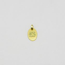 MEDALLA.OVAL 15 /O.AMARILLO