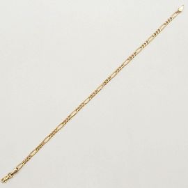 PULSERA FIGARO 3*1 21CM /O.ROJO