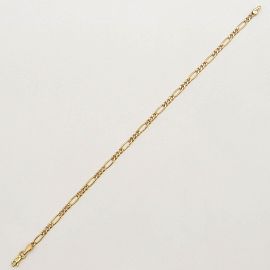PULSERA FIGARO 3*1 21CM /O.ROJO
